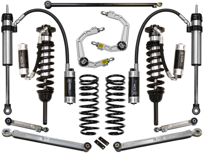 ICON 03-09 Toyota 4Runner/FJ 0-3.5in Stage 7 Suspension System w/Billet Uca - GTR Auto