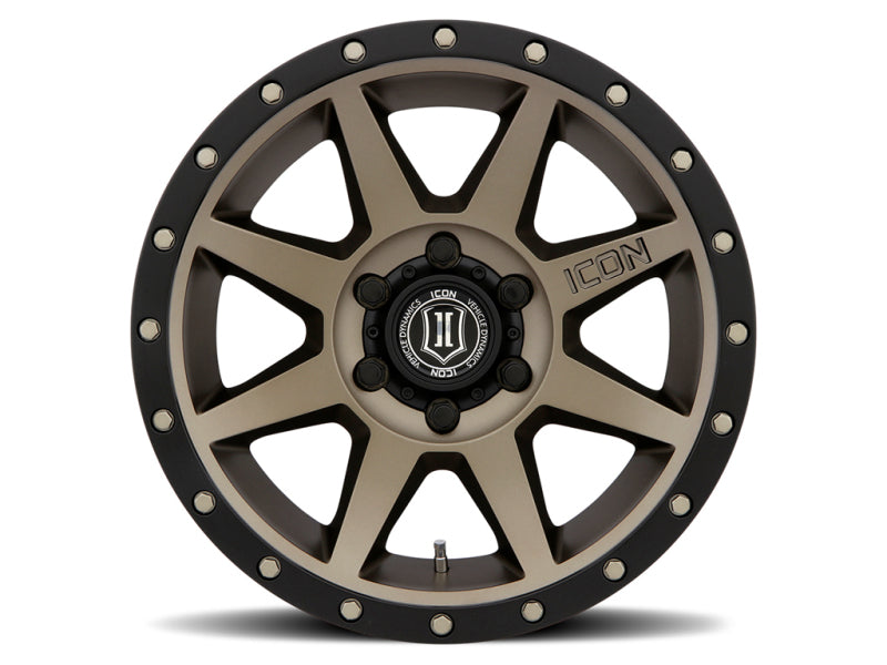 ICON Rebound 18x9 6x5.5 25mm Offset 6in BS 95.1mm Bore Bronze Wheel - GTR Auto