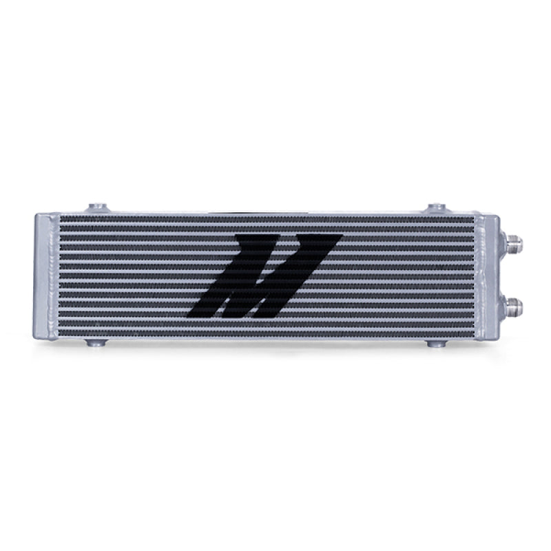 Mishimoto Universal Large Bar and Plate Dual Pass Silver Oil Cooler - GTR Auto