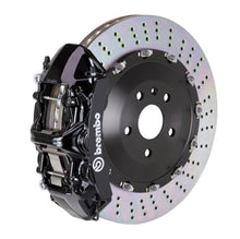 Load image into Gallery viewer, Brembo 14+ Ghibli S/Ghibli S-Q4 Front GT BBK 6 Piston Cast 405x34 2pc Rotor Drilled-Black 1T1.9505A1