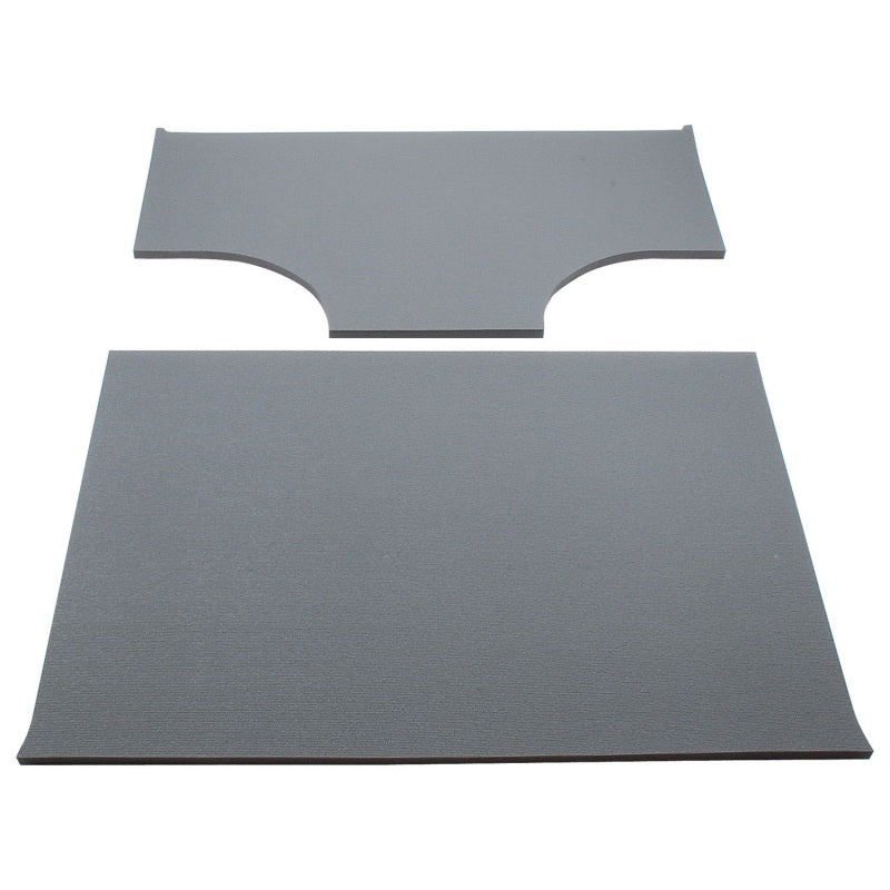 DEI 03-06 Jeep Wrangler TJ 2-Door w/Speaker Pods Boom Mat Headliner - 2 Piece - Gray - GTR Auto