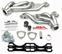 Load image into Gallery viewer, JBA 65-86 GM Truck 265-400 Carbureted w/A.I.R. 1-5/8in Primary Silver Ctd Cat4Ward Header