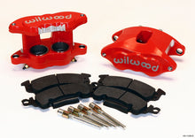 Load image into Gallery viewer, Wilwood D52 Front Caliper Kit - Red 2.00 / 2.00in Piston 1.28in Rotor - GTR Auto