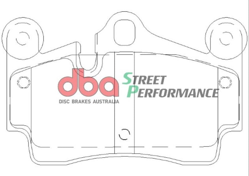 DBA 03-10 Porsche Cayenne SP500 Rear Brake Pads - GTR Auto