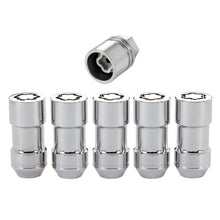 Load image into Gallery viewer, McGard Wheel Lock Nut Set - 5pk. (Cone Seat) M14X1.5 / 22mm Hex / 1.965in. Length - Chrome - GTR Auto