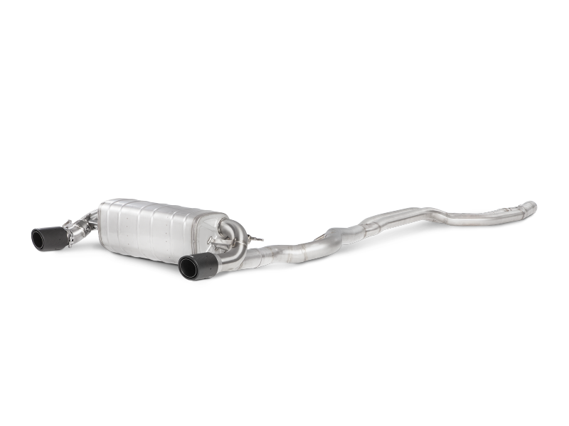 Akrapovic 16-17 BMW 340i (F30 F31) Evolution Line Cat Back (SS) w/ Carbon Tips (Req. Link Pipe) - GTR Auto