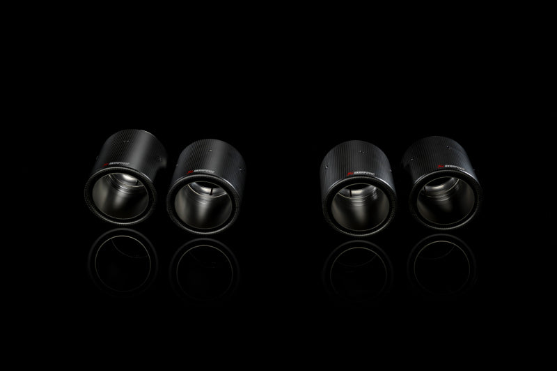 Akrapovic 11-17 BMW M5 (F10) Tail Pipe Set (Carbon) - GTR Auto