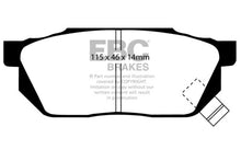 Load image into Gallery viewer, EBC 84-87 Honda Civic CRX 1.5 DX Yellowstuff Front Brake Pads DP4570R
