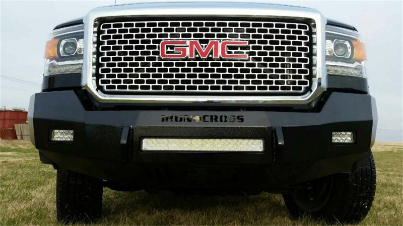 Iron Cross 16-18 GMC Sierra 1500 Low Profile Front Bumper - Matte Black