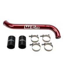 Load image into Gallery viewer, Wehrli 11-16 Chevrolet 6.6L LML Duramax Upper Coolant Pipe - WCFab Red WCF100696-RED