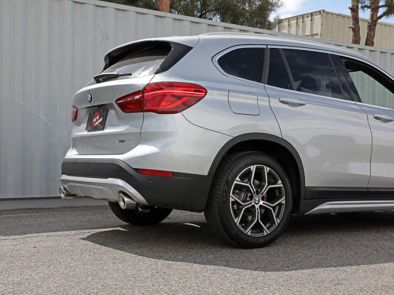 aFe 15-21 BMW X1 F48 L4 2.0L (t) MACH Force-Xp 3 to 2-1/2 IN SS Axle-Back Exhaust w/Polished Tip - GTR Auto