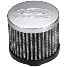 Load image into Gallery viewer, Ford Racing Push In Valve Cover Breather Filter w/Ford Racing Logo Top
