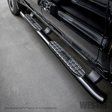Load image into Gallery viewer, Westin 19-20 Chevrolet/GMC Silverado/Sierra 1500 Double Cab PRO TRAXX 4 Oval Nerf Step Bars - Black - GTR Auto