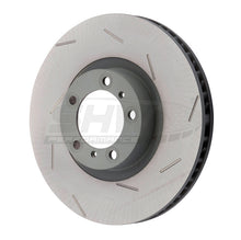 Load image into Gallery viewer, SHW 17-20 Porsche Panamera 4S w/18in Wheels Right Front Slotted Monobloc Brake Rotor (971615302L)