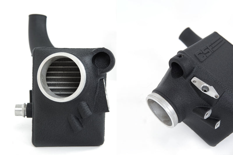 CSF 16-21 BMW M5 (F90) / 17-21 BMW M8 (F91/F92/F93) Twin Charge-Air-Cooler Set - Crinkle Black - GTR Auto