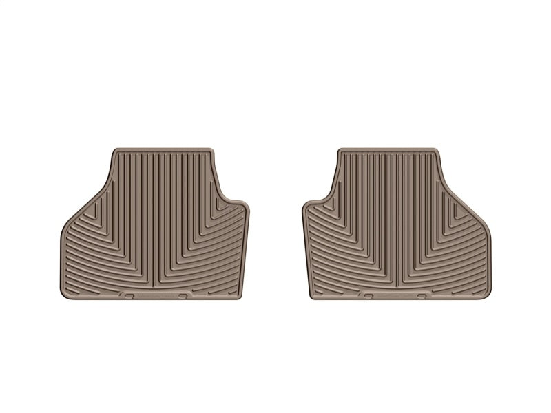 WeatherTech 11+ BMW X3 Rear Rubber Mats - Tan - GTR Auto