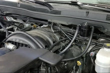 Load image into Gallery viewer, J&amp;L 14-18 Chevy/GM Truck/SUV 5.3L V8 Driver Side Oil Separator 3.0 - Black Anodized - GTR Auto