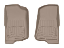 Load image into Gallery viewer, WeatherTech 2020+ Jeep Gladiator Front FloorLiner HP - Tan - GTR Auto