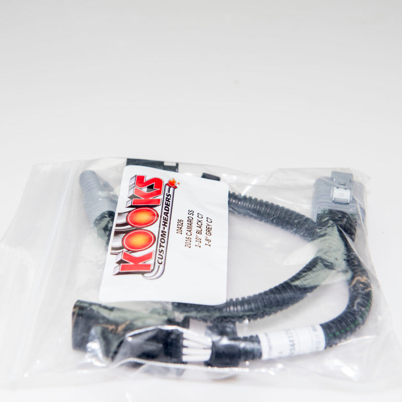 Kooks 2016 Chevrolet Camaro SS O2 Extension Kit - 10in Front Left Ext Wire - 8in Rear Left Ext Wire - GTR Auto