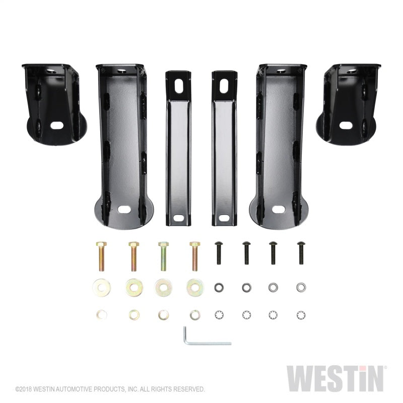 Westin 2019 Chevrolet Silverado/Sierra 1500 Crew Cab Platinum 4 Oval Nerf Step Bars - SS - GTR Auto