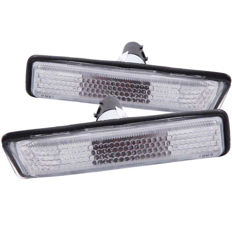 ANZO 1997-1998 BMW 3 Series Side Marker Lights Clear - GTR Auto