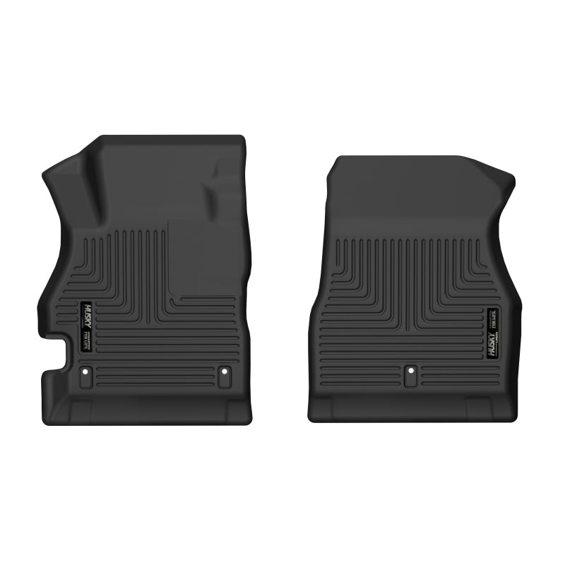 Husky Liners 20-22 Nissan Versa Front Floor Liners - Black - GTR Auto
