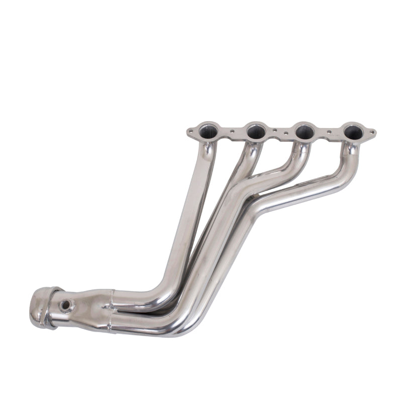 BBK 10-15 Camaro LS3 L99 Long Tube Exhaust Headers With Converters - 1-3/4 Silver Ceramic - GTR Auto