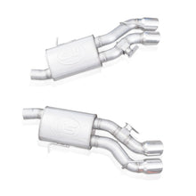 Load image into Gallery viewer, Stainless Works 2016-18 Cadillac CTS-V Sedan Axle Back System Dual-Mode Turbo Mufflers 4in Tips