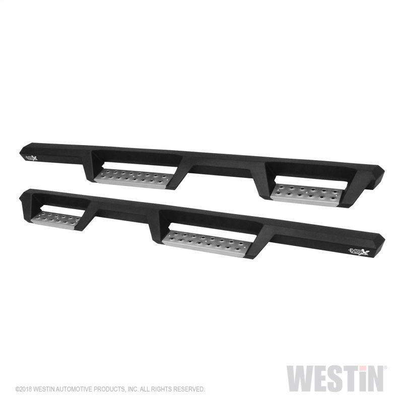 Westin/HDX 2018 Jeep Wrangler JL Unlimited Drop Nerf Step Bars - Textured Black - GTR Auto