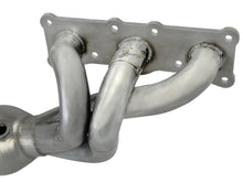 Load image into Gallery viewer, aFe 08-13 BMW 128i (E82/88) L6 3.0L Twisted Steel 304 Stainless Steel Long Tube Header w/ Cat - GTR Auto