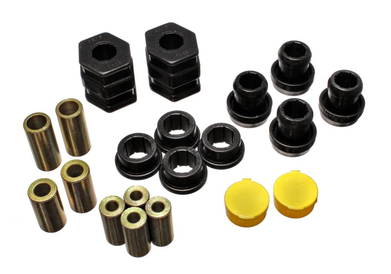 Energy Suspension 96-00 Honda Civic/CRX Black Front Control Arm Bushing Set - GTR Auto