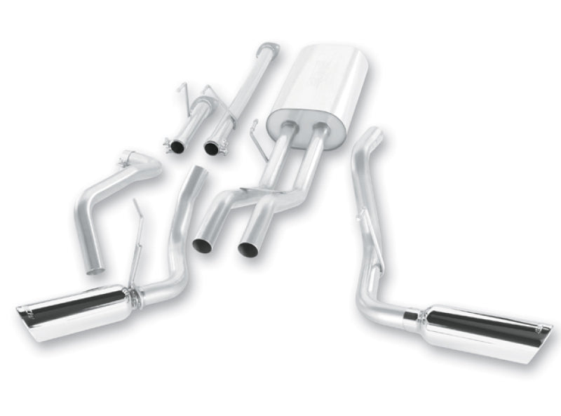 Borla 09-15 Toyota Tundra 4.6L / 5.7L V8 Crew Max / Double Cab SS Dual Split Catback Exhaust - GTR Auto