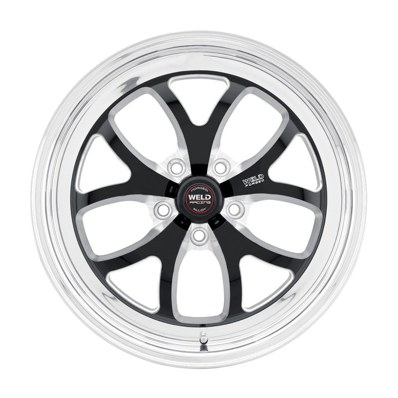 Weld S76 15x7.33 / 5x4.75 BP / 3.5in. BS Black Wheel (Low Pad) - Non-Beadlock - GTR Auto