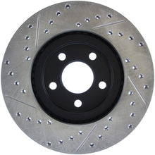 Load image into Gallery viewer, StopTech 03-09 Chrysler PT Cruiser Tur / 03-05 Dodge Neon SRT-4 Front Left Slotted &amp; Drilled Rotor