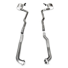 Load image into Gallery viewer, Stainless Works 1973-82 Corvette Exhaust BB Standard Trans 2-1/2in Factory Connect