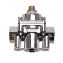 Load image into Gallery viewer, Edelbrock Fuel Pressure Regulator Carbureted 180 GPH 5-10 PSI -10 In/Out -6 Return Black