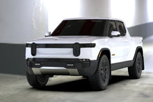 Load image into Gallery viewer, Rally Armor 22-25 Rivian R1T Black UR Mud Flap w/Tangerine Scream Logo