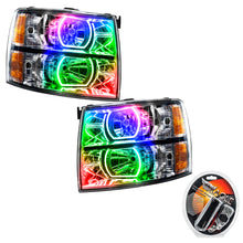 Load image into Gallery viewer, Oracle 07-13 Chevrolet Silverado SMD HL - Square Style - ColorSHIFT