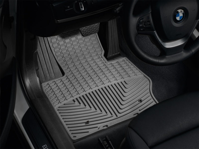 WeatherTech 11+ BMW X3 Front Rubber Mats - Grey - GTR Auto