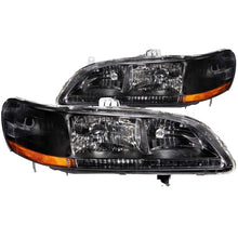 Load image into Gallery viewer, ANZO 1998-2002 Honda Accord Crystal Headlights Black - GTR Auto
