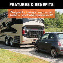 Load image into Gallery viewer, Curt Adjustable RV Trailer Hitch 2in Receiver (Up to 51in Frames 2in Drop) BOXED