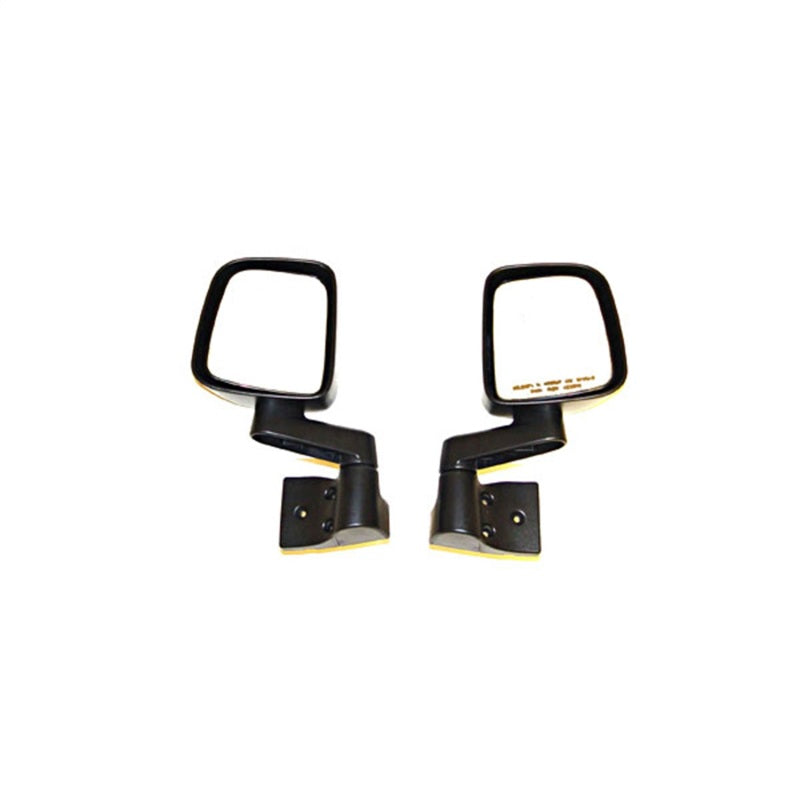 Omix Door Mirror Kit Black- 87-06 Jeep Wrangler - GTR Auto