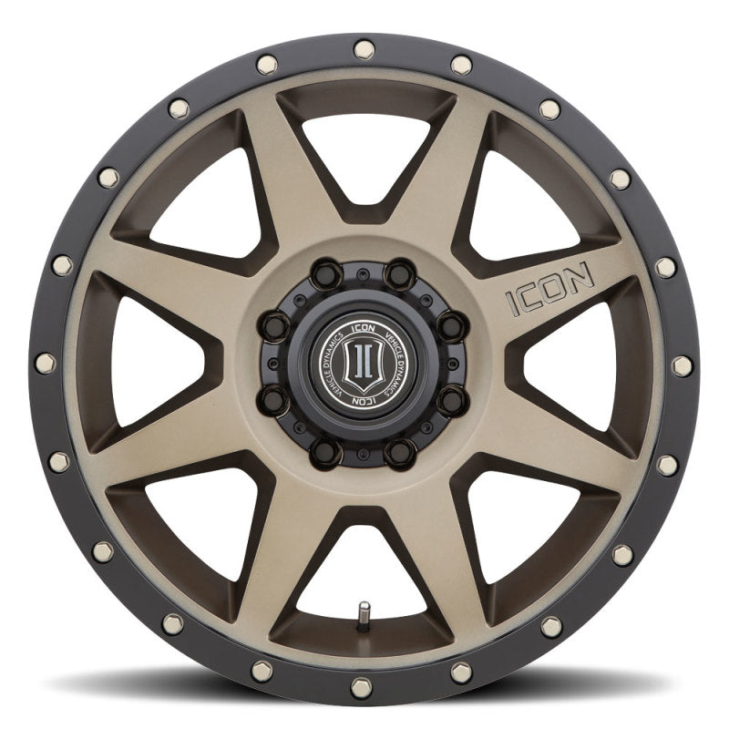 ICON Rebound 20x9 8x180 12mm Offset 5.5in BS Bronze Wheel - GTR Auto