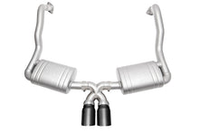 Load image into Gallery viewer, SOUL 13-16 Porsche 981 Cayman / Boxster Performance Exhaust - Slash Cut Tips Satin Black Tips