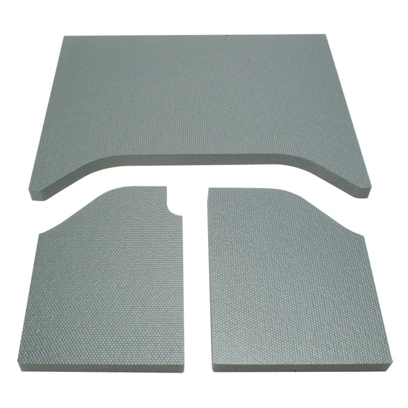 DEI 07-10 Jeep Wrangler JK 2-Door Boom Mat Headliner - 3 Piece - Gray - GTR Auto