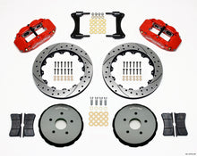 Load image into Gallery viewer, Wilwood Narrow Superlite 6R Front Hat Kit 12.88in Drilled Red 2008 Toyota Matrix - GTR Auto