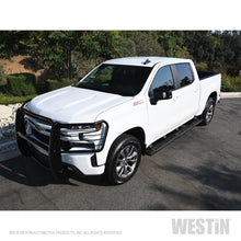 Load image into Gallery viewer, Westin 2019 Chevrolet Silverado/Sierra 1500 Crew Cab (5.5ft) R5 Modular Nerf Step Bars - Black - GTR Auto