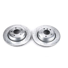 Load image into Gallery viewer, Power Stop 04-10 BMW X3 Rear Evolution Drilled &amp; Slotted Rotors - Pair - GTR Auto