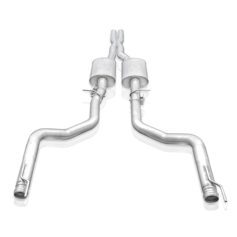 Stainless Works 15-19 Dodge Challenger 6.2L/6.4L Hemi 3in Legend Catback X-Pipe (Use Factory Tips) CHAL16CBL