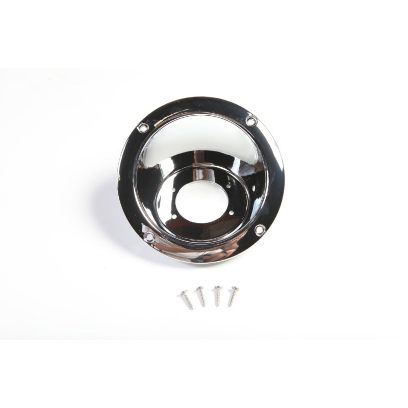 Rugged Ridge 97-06 Jeep Wrangler Chrome Gas Tank Filler Bezel - GTR Auto